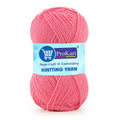 ProKart Premium Knitting Yarn – Soft 4 Ply Hand Knitting & Crochet Yarn (Flamingo )