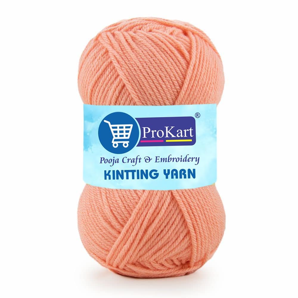 ProKart Knitting Yarn – Light Peach