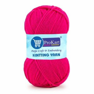 ProKart Premium Knitting Yarn – RANI PINK