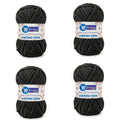 ProKart Premium Blankie Wool(Black, 100gms x 4 Pack)