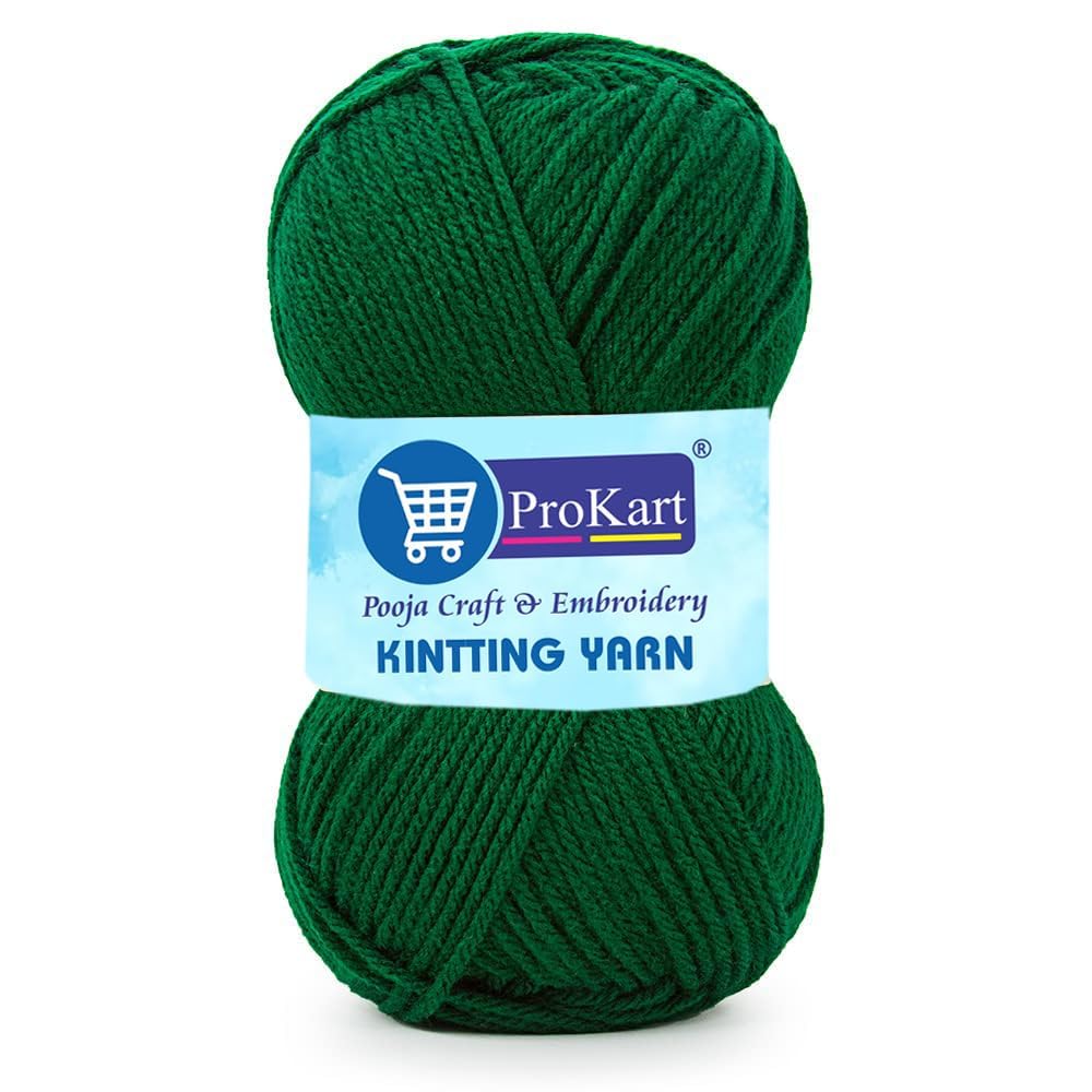 ProKart Knitting Yarn – Dark Green
