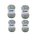 ProKart Premium Grey Blankie Yarn – Pack of 4 (100g Each)