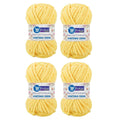 ProKart Premium Blankie Wool (Light Yellow, 100gms x 4 Pack)