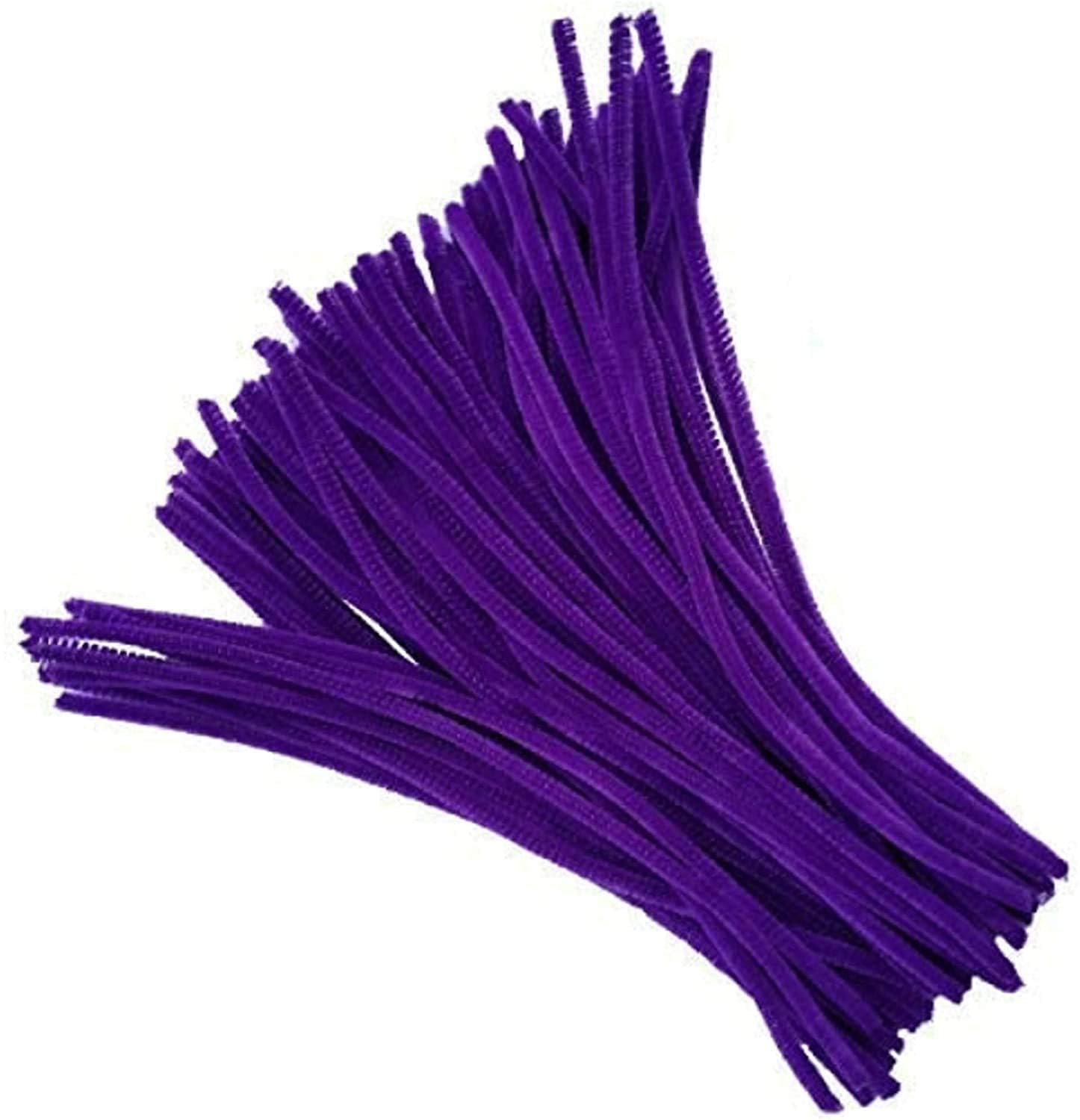 ProKart Purple Pipe Cleaners for Crafts – 100 Pcs (12 Inches)