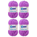 ProKart Premium Blankie Wool (Purple, 100gms x 4 Pack)
