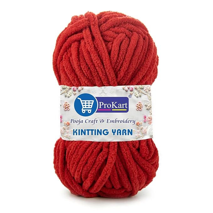 ProKart Premium Blankie Wool -Red