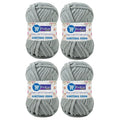 ProKart Premium Blankie Wool (Silver, 100gms x 4 Pack)
