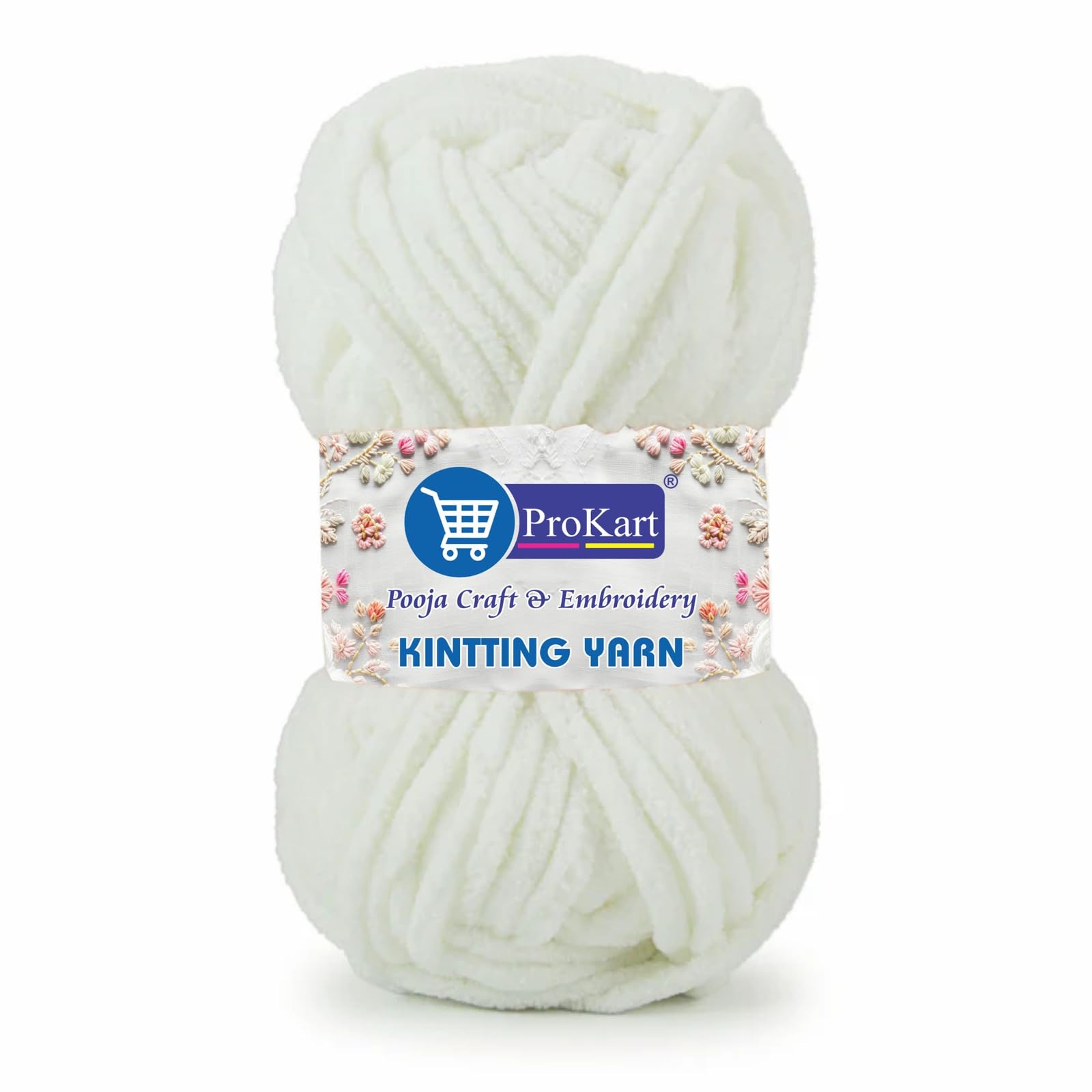 ProKart Premium Blankie Wool-Pure White